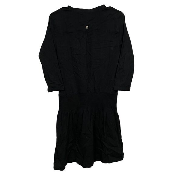 NWT Prana Black Half Sleep Organic Cotton Sugar Pine Dress - Picture 4 of 8